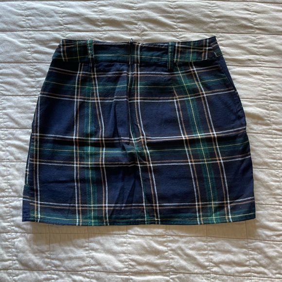 Plaid Mini Skirt - Picture 2 of 3